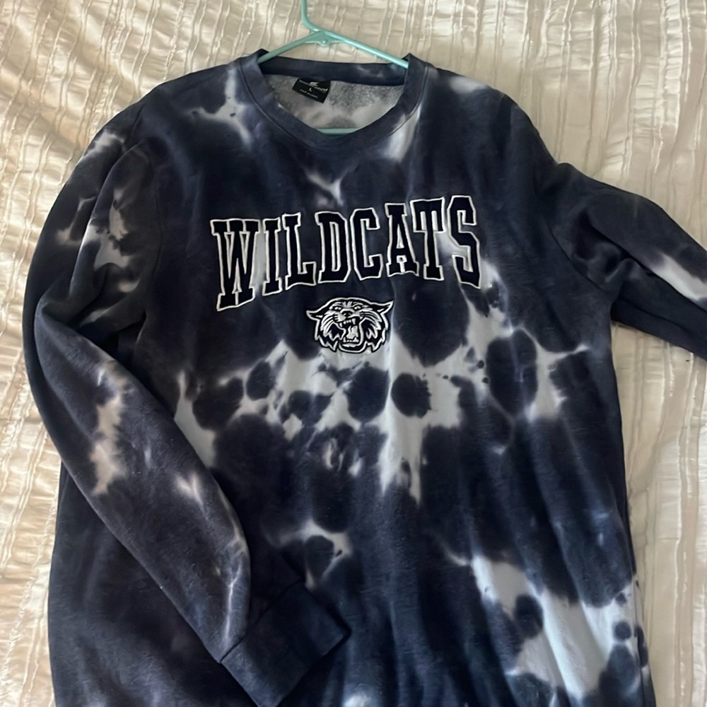 Villanova tie-dye crew neck